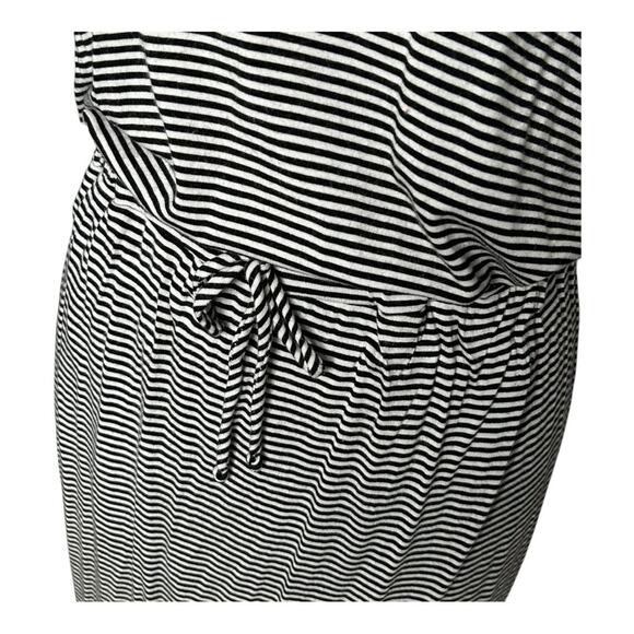 Dolan Anthropologie Knit Sleeveless Cowl Neck Striped Dress SZ M - Picture 6 of 10